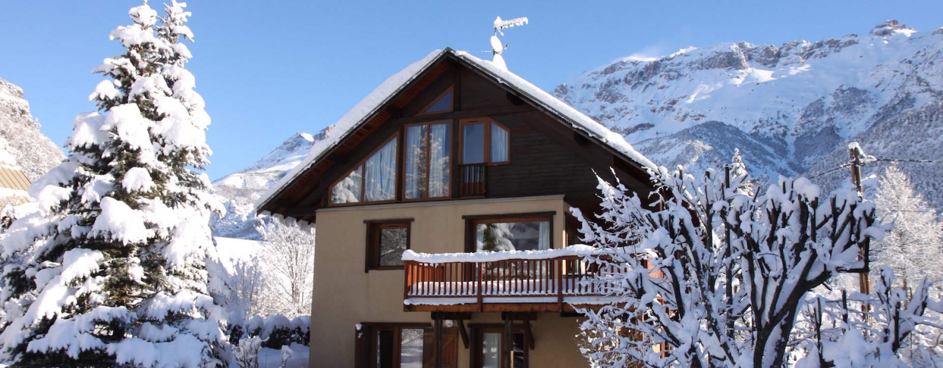 exterior in winter
