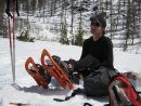 snowshoeing haute alps
