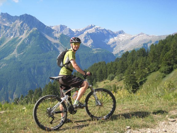 A good day out MTB in the French Alps near Vallouise
