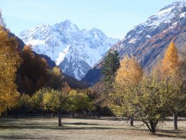 vallouise le bon voisin mountain first snow